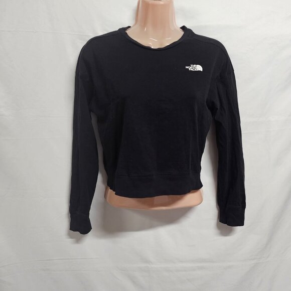 The North Face Long Sleeve Crop Top Women Size XS Black - Picture 3 of 14